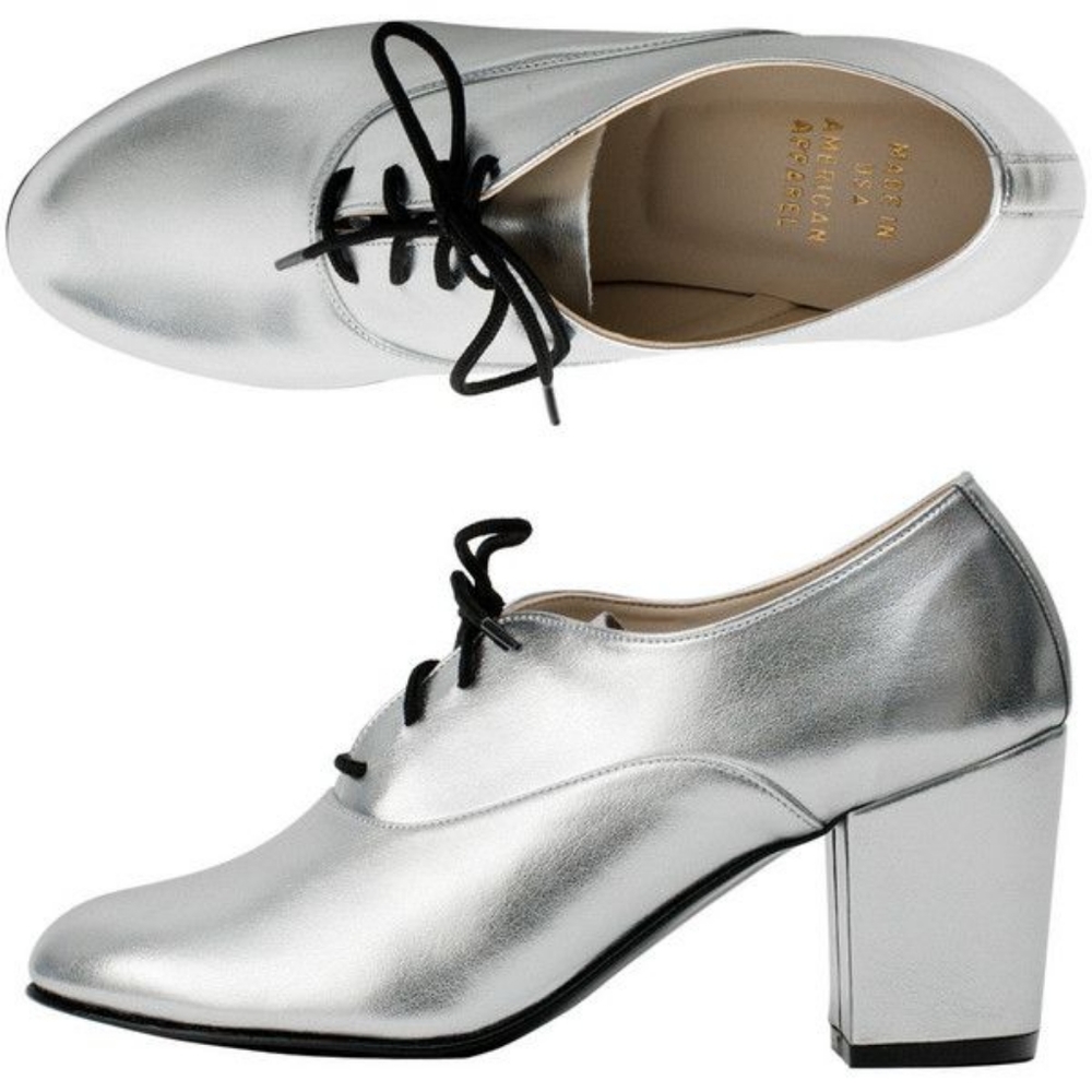American Apparel Bobby tap shoes